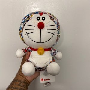 Takashi Murakami x Uniqlo X Doraemon Plush Toy